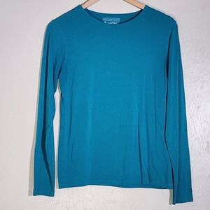 Coolibar Teal Long Sleeve Shirt